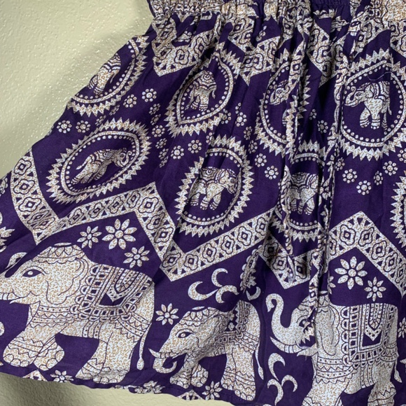 Vintage boho mini skirt - Picture 3 of 4